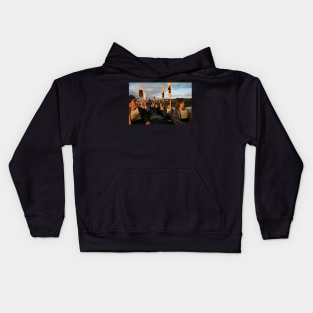 Sunset Salute Kids Hoodie